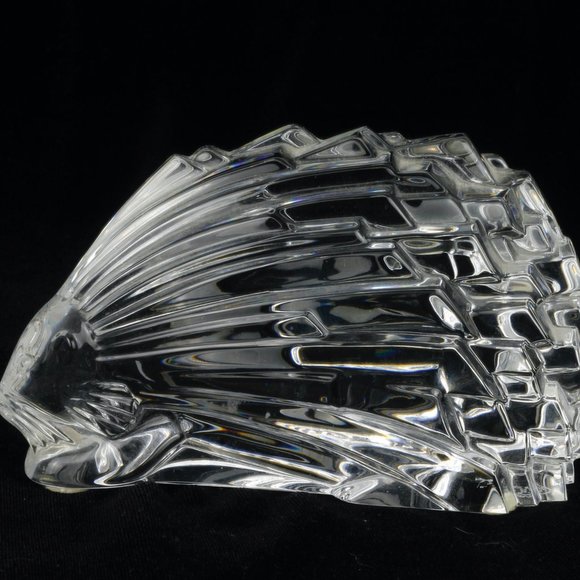 Vintage Baccarat Crystal Porcupine Figurine Paperweight